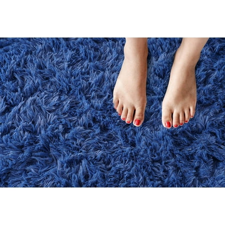 Wondo Ultra Soft Area Rug Shag Fluffy Rug for Bedroom Living Room 5X8ft Blue Modern Fuzzy & Shaggy Plush Carpet for Girls Room Boys Nursery Kids Playroom Home Decoration Floor Rugs Wondo Ultra Soft Area Rug Shag Fluffy Rug for Bedroom Living Room 5X8ft Blue Modern Fuzzy & Shaggy Plush Carpet for Girls Room Boys Nursery Kids Playroom Home Decoration Floor Rugs